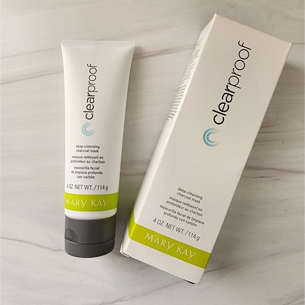 Mary Kay Clearproof Deep Cleasing Charcoal Mask 4oz NEW